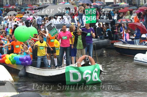 Amsterdam, 7 Augustus 2010
Gay Pride  Canal Parade

Foto Peter Smulders BV