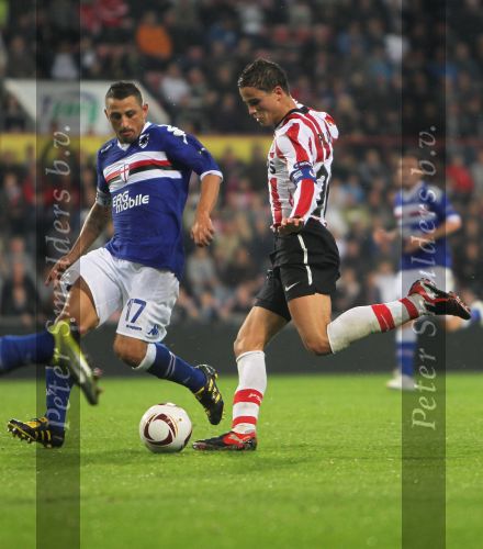 Eindhoven, 17 September 2010
EuropaLeague 1e wedstrijd PSV-Sampdoria, eindstand 1-1
Ibrahim Afellay
Foto Junior Smulders