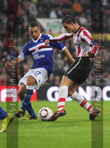 Eindhoven, 17 September 2010
EuropaLeague 1e wedstrijd PSV-Sampdoria, eindstand 1-1
Ibrahim Afellay
Foto Junior Smulders