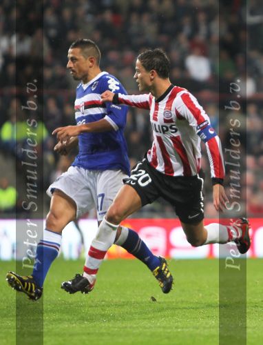 Eindhoven, 17 September 2010
EuropaLeague 1e wedstrijd PSV-Sampdoria, eindstand 1-1
Ibrahim Afellay
Foto Junior Smulders