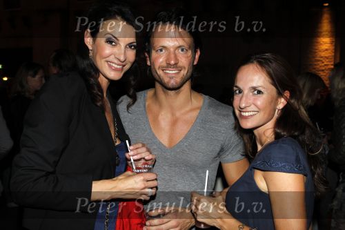 Amsterdam 13 september 2010
Modeshow Jos v Raak bij de westergasfabriek. Irene v d Laar met ex vriend
Peter Smulders bv