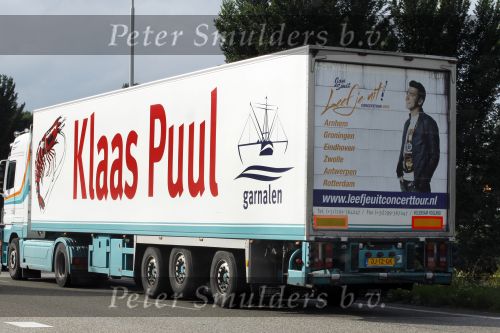 Amsterdam 4 augustus 2010
Reclame tour Jan Smit op Klaas Puul vrachtwagen.
Peter Smulders bv