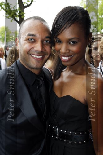 Amsterdam 1 augustus 2010
Premiere Crazy Shopping in carre. Jasmine Sendar met vriend
Peter Smulders bv