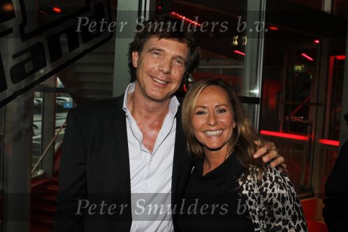 Hilversum 14 september 2010
Presentatie de voice of Holland met Martijn Krabbe Nick en Simon Jeroen v d Boom Angela Groothuizen en Roel v Velsen. Het is een programma idee van John de Mol.
Peter Smulders bv