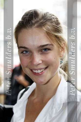 Amsterdam 1 september 2010
Feestje bestaan 5 jarig bestaan Glamour. Model  Kim Noorda met modelscout Wilma Wakker
Peter Smulders bv