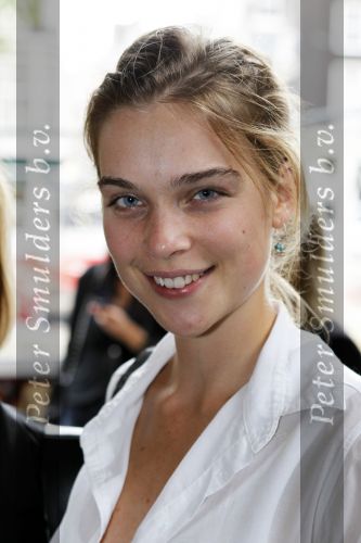 Amsterdam 1 september 2010
Feestje bestaan 5 jarig bestaan Glamour. Model  Kim Noorda met modelscout Wilma Wakker
Peter Smulders bv