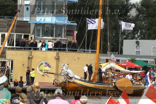 Sneek, 11 Augustus 2010
Koningin Beatrix bij de \