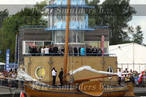 Sneek, 11 Augustus 2010
Koningin Beatrix bij de \