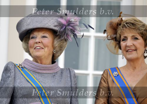 Den Haag 21 september 2010
Prinsjesdag 2010 op het binnenhof en bij paleis Noordeinde. Koningin Beatrix Prins Willem Alexander Prinses Maxima Prins Constantijn Prinses Laurentien Pieter v Vollenhoven en Prinses Margriet
Peter Smulders bv