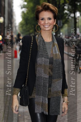 Amsterdam 7 september 2010
Modeshow Claes Iversen bij Felix Meritis. 
Leontine Borsato