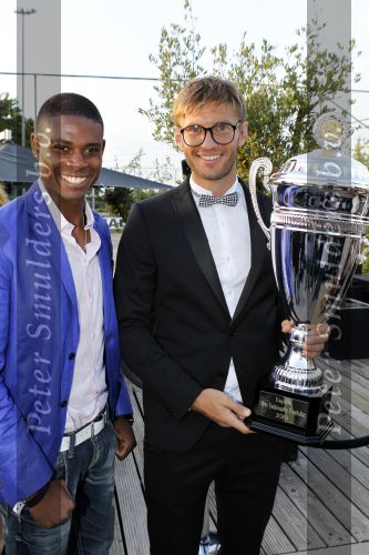 Amstelveen 3 augustus 2010
Best geklede voetballer van het jaar van het blad esquire bij special sports. Levchenko en Kew Jaliens
Peter Smulders bv