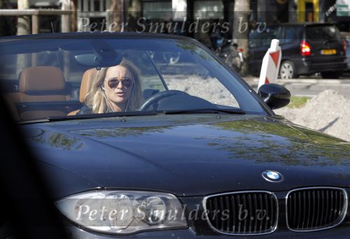 Amsterdam 6 september 2010
Lieke v Lexmond in haar BMW cabrio.
Peter Smulders bv