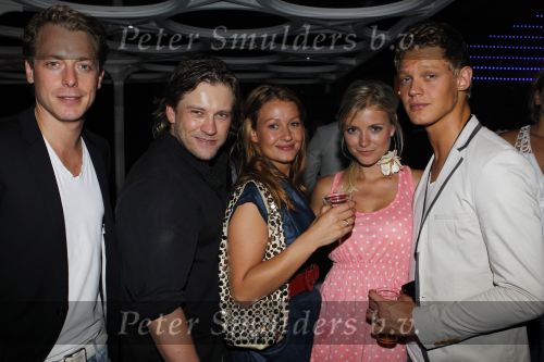 Amsterdam 1 juli 2010
Presentatie nieuwe Samsung telefoon in Club air. GTST Mark v Eeuwen Ferry Doedens  Gigi ravelli en Ferri Somogyi
Peter Smulders bv