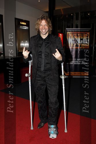Utrecht 3 september 2010
Premiere We will rock you in het beatrix theater. Martin v d Starre op krukken
Peter Smulders bv