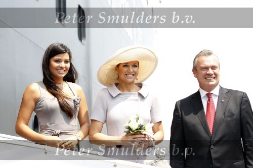 Venetie 4 juli 2010
Prinses Maxima doopt de nieuwe Amsterdam cruiseschip van de Holland America Line in Venetie.
Peter Smulders bv