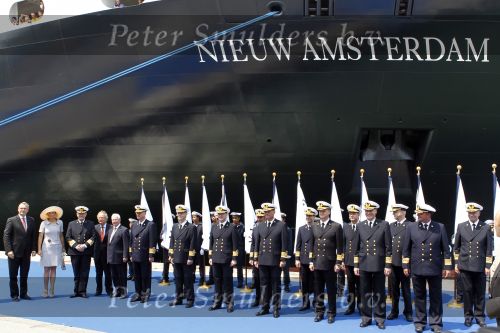 Venetie 4 juli 2010
Prinses Maxima doopt de nieuwe Amsterdam cruiseschip van de Holland America Line in Venetie.
Peter Smulders bv