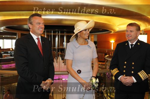 Venetie 4 juli 2010
Prinses Maxima doopt de nieuwe Amsterdam cruiseschip van de Holland America Line in Venetie.
Peter Smulders bv