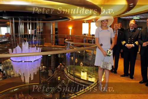 Venetie 4 juli 2010
Prinses Maxima doopt de nieuwe Amsterdam cruiseschip van de Holland America Line in Venetie.
Peter Smulders bv
