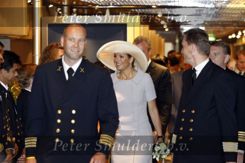 Venetie 4 juli 2010
Prinses Maxima doopt de nieuwe Amsterdam cruiseschip van de Holland America Line in Venetie.
Peter Smulders bv
