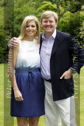 Wassernaar 5 juni 2010
Fotouurtje met Prinses Maxima Amalia Alexia Ariane en Prins Willem Alexander in de tuin van hun huis op de Horsten.
Peter Smulders bv