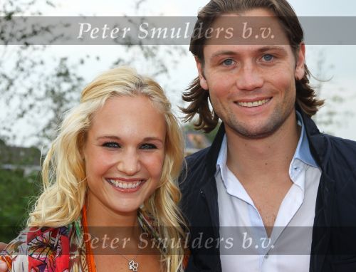 Aalsmeer, 16 Augustus 2010
Single & Fabulous Awards 2010
Melody Klaver met partner
Foto Peter Smulders BV