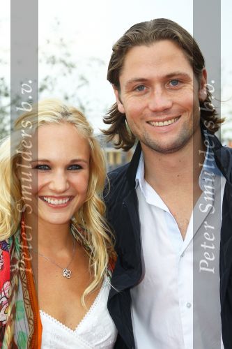 Aalsmeer, 16 Augustus 2010
Single & Fabulous Awards 2010
Melody Klaver met partner
Foto Peter Smulders BV