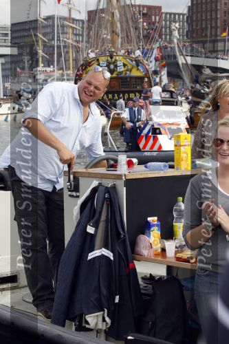 Amsterdam 21 augustus 2010
Menno Kohler met vriendin Floor bij sail. Menno is ruim 80 kg afgevallen.
Peter Smulders bv