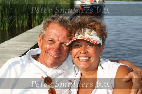 Sneek, 9 Augustus 2010
Mirella Jacobs ( van Frank & Mirella ) en haar tweede echtgenoot Harry
Foto Peter Smulders BV