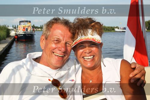 Sneek, 9 Augustus 2010
Mirella Jacobs ( van Frank & Mirella ) en haar tweede echtgenoot Harry
Foto Peter Smulders BV