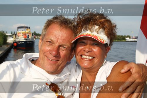 Sneek, 9 Augustus 2010
Mirella Jacobs ( van Frank & Mirella ) en haar tweede echtgenoot Harry
Foto Peter Smulders BV