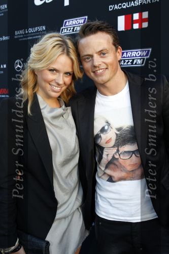 Amstelveen 3 augustus 2010
Best geklede voetballer van het jaar van het blad esquire bij special sports. Mirjam met vriend
Peter Smulders bv