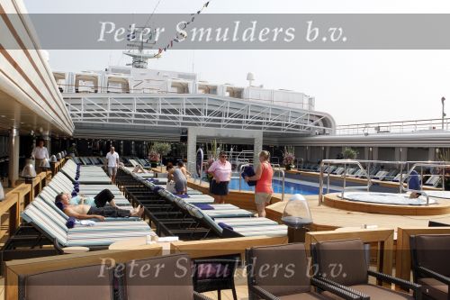 Venetie 4 juli 2010
Prinses Maxima doopt de nieuwe Amsterdam cruiseschip van de Holland America Line in Venetie.
Peter Smulders bv