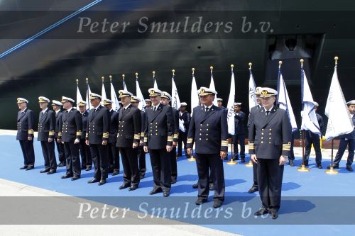 Venetie 4 juli 2010
Prinses Maxima doopt de nieuwe Amsterdam cruiseschip van de Holland America Line in Venetie.
Peter Smulders bv