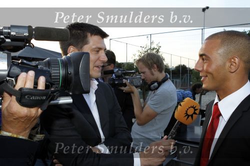 Amstelveen 3 augustus 2010
Best geklede voetballer van het jaar van het blad esquire bij special sports. Nordin Amrabat
Peter Smulders bv