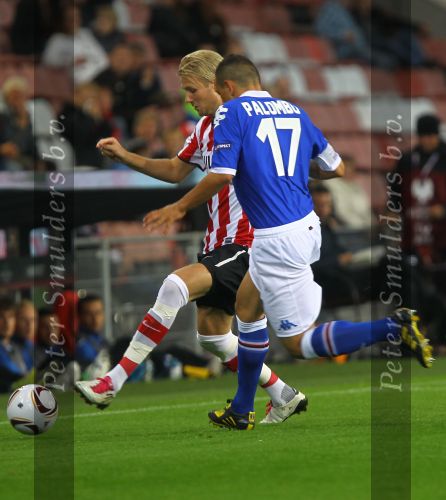 Eindhoven, 17 September 2010
EuropaLeague 1e wedstrijd PSV-Sampdoria, eindstand 1-1
Ola Toivonen
Foto Junior Smulders