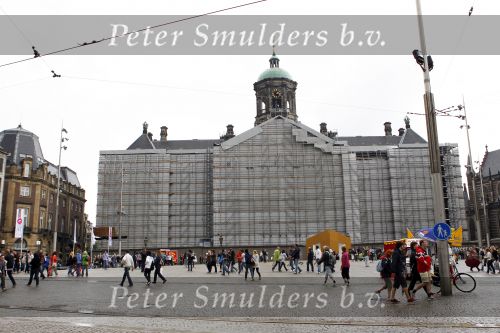 Amsterdam 4 augustus 2010
Paleis op de dam in de steigers
Peter Smulders bv