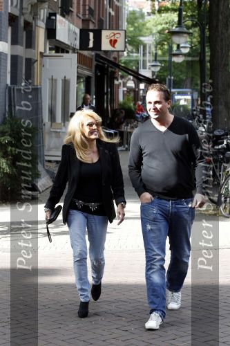 Amsterdam 15 september 2010
Patricia Paay met haar vriend Nicky v Dam.
Peter Smulders bv
