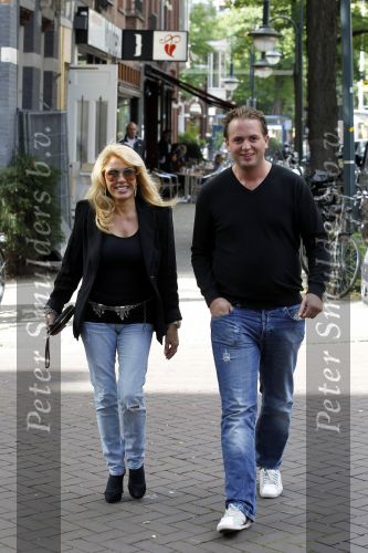 Amsterdam 15 september 2010
Patricia Paay met haar vriend Nicky v Dam.
Peter Smulders bv