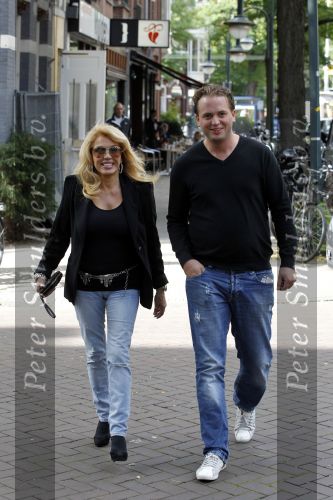 Amsterdam 15 september 2010
Patricia Paay met haar vriend Nicky v Dam.
Peter Smulders bv