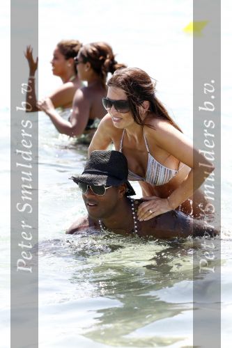 Ibiza 31 juli 2010
Patrick Kluivert en zijn vrouw Rosanna Kluivert Lima bij Blue Marlin.
Peter Smulders bv