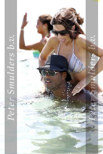 Ibiza 31 juli 2010
Patrick Kluivert en zijn vrouw Rosanna Kluivert Lima bij Blue Marlin.
Peter Smulders bv