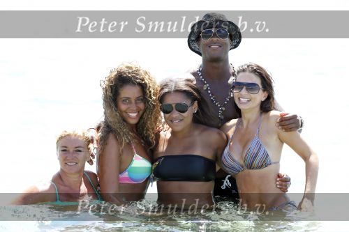 Ibiza 31 juli 2010
Patrick Kluivert en zijn vrouw Rosanna Kluivert Lima bij Blue Marlin.
Peter Smulders bv