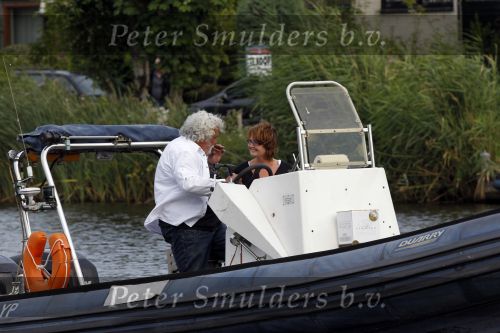 Ouderkerk aan de Amstel 3 augustus 2010
Patty Harpenau met vriend op de boot op de amstel.
Peter Smulders bv