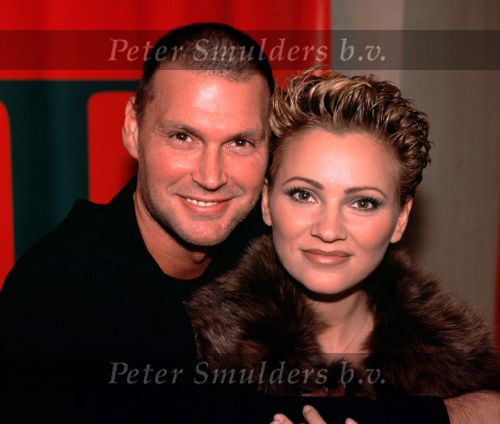 Tatjana met vriend Rene Ros