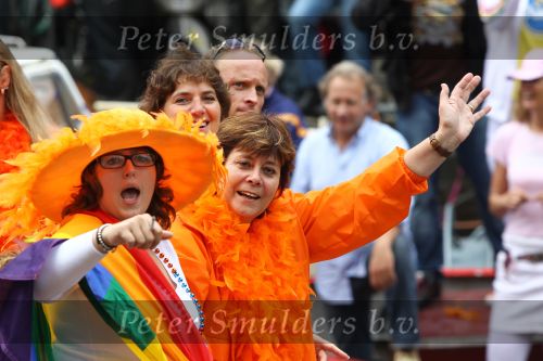 Amsterdam, 7 Augustus 2010
Gay Pride  Canal Parade
Rita Verdonk
Foto Peter Smulders BV