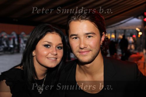 Amsterdam, 23 September 2010
Eerste CD uitreiking van Roxeanne Hazes en Andre Hazes Jr. 
met de titel: Van jou, voor jou.
Roxeanne Hazes met haar vriendje
Foto Peter Smulders BV