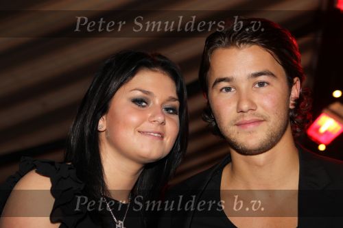 Amsterdam, 23 September 2010
Eerste CD uitreiking van Roxeanne Hazes en Andre Hazes Jr. 
met de titel: Van jou, voor jou.
Roxeanne Hazes met haar vriendje
Foto Peter Smulders BV