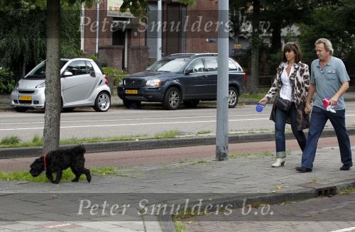 Amsterdam 1 september 2010
Tom Egbers en Janke Dekker met hun hond.
Peter Smulders bv