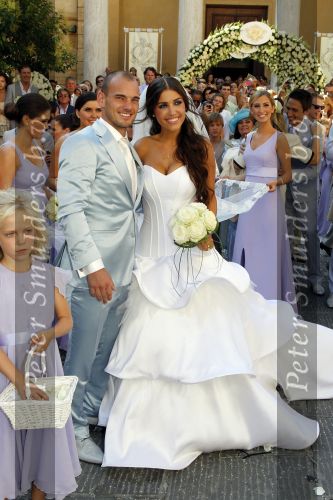 Sienna 17 juli 2010
Yolanthe Cabau v Kasbergen en Wesley Sneijder trouwen in Italie.
Peter Smulders bv