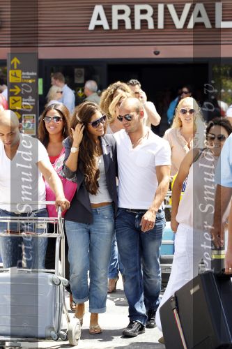 Ibiza 27 juli 2010
Wesley Sneijder en Yolanthe Cabau Sneijder arriveren met vrienden op ibiza voor het tweede gedeelte van hun huwelijksreis.
Peter Smulders bv